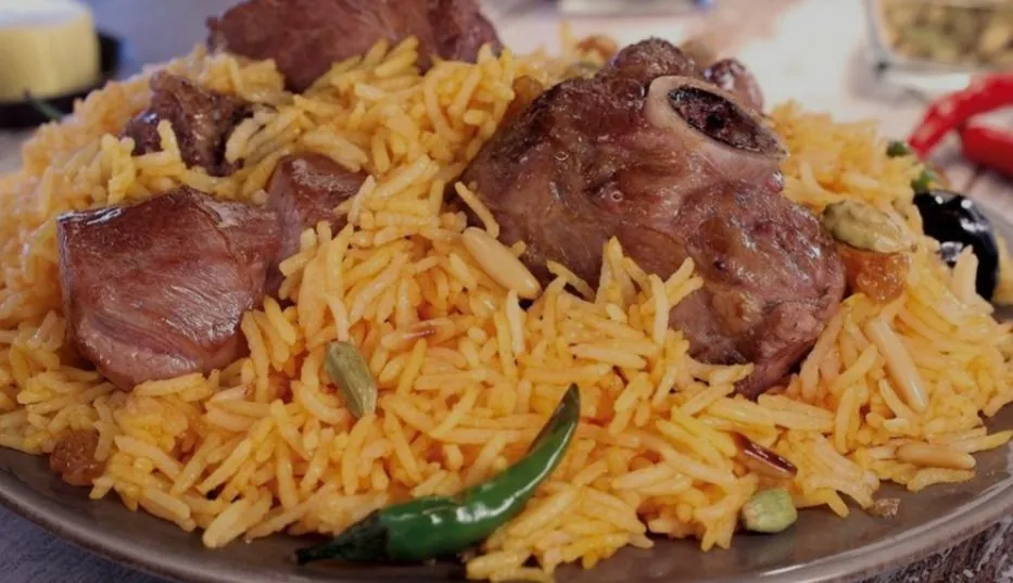 كبسة لحم